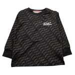 CESARE PACIOTTI shirt girocollo tinta unita con stampa Nero per Bambino TSP5314BJX NERO CESARE PACIOTTI 