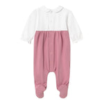 Mayoral Tutina Manica Lunga Bicolore per Neonata 1751X BIANCO/ROSA MAYORAL 