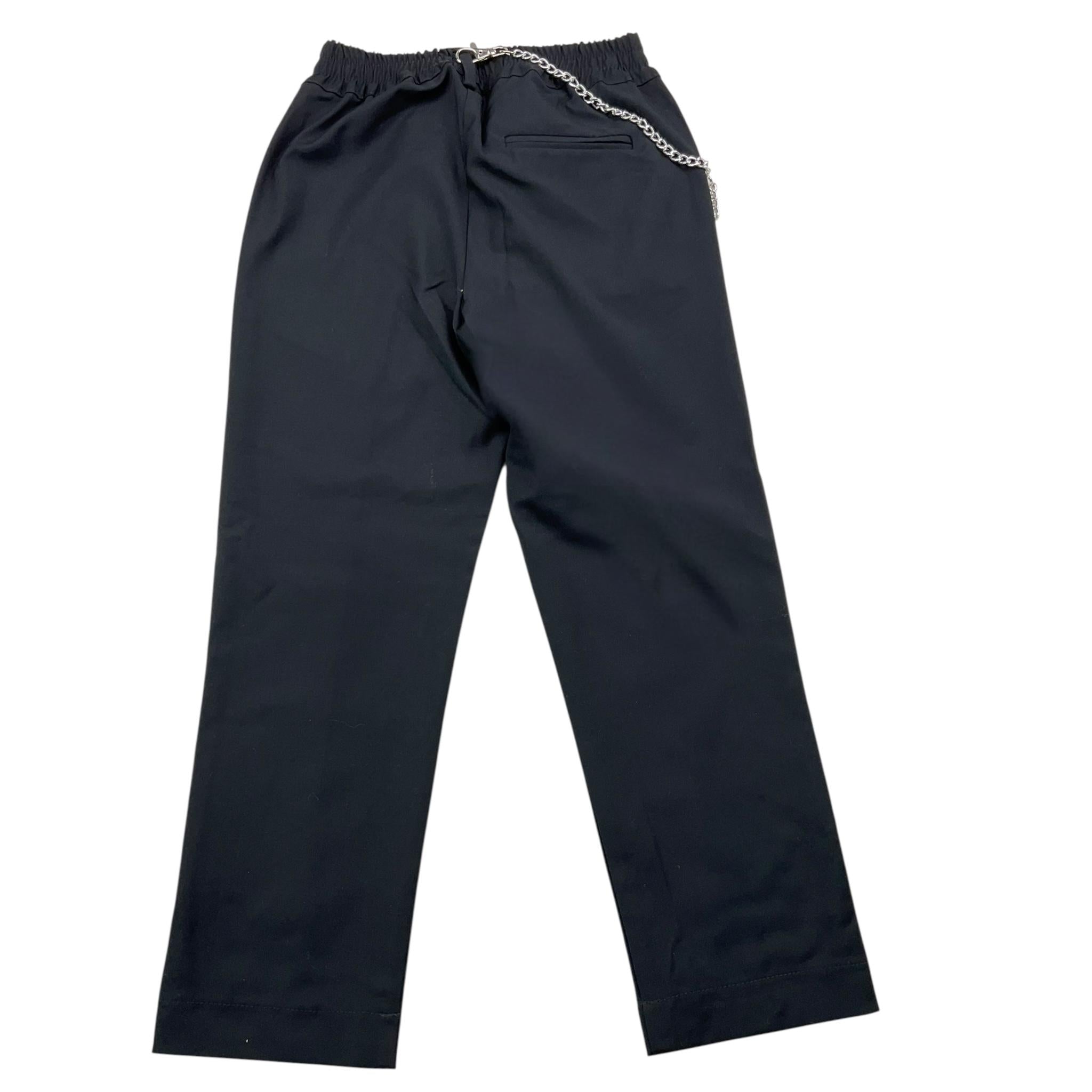 DANIELE ALESSANDRINI pantalone tinta unita con elastico in vita Nero per Bambino 1231P00068XX NERO DANIELE ALESSANDRINI 