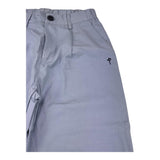 Cesare Paciotti Solid Color Trousers with Elastic Waistband Powder Blue for Boys