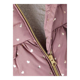 NAME IT giubbino tinta unita con cappuccio e stampa Rosa per Neonata 13218441 ROSA NAME IT 