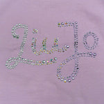 Liu Jo Abito Tinta Unita con Brillantini per Bambina KA5037XXXX LILLA LIU JO 