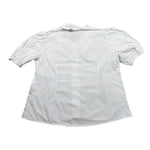 Mariuccia Camicia Mezza Manica tinta unita Bianco per Bambina MBSS23C856 BIANCO MARIUCCIA 