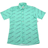 Louis Dieudonne' Camicia Bicolore con Fantasia Verde per Bambino UJRRUIIU VERDE LOUIS DIEUDONNE' 