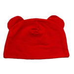 MOSCHINO cappello tinta unita con orecchie Rosso per Neonato MUX05H ROSSO MOSCHINO 