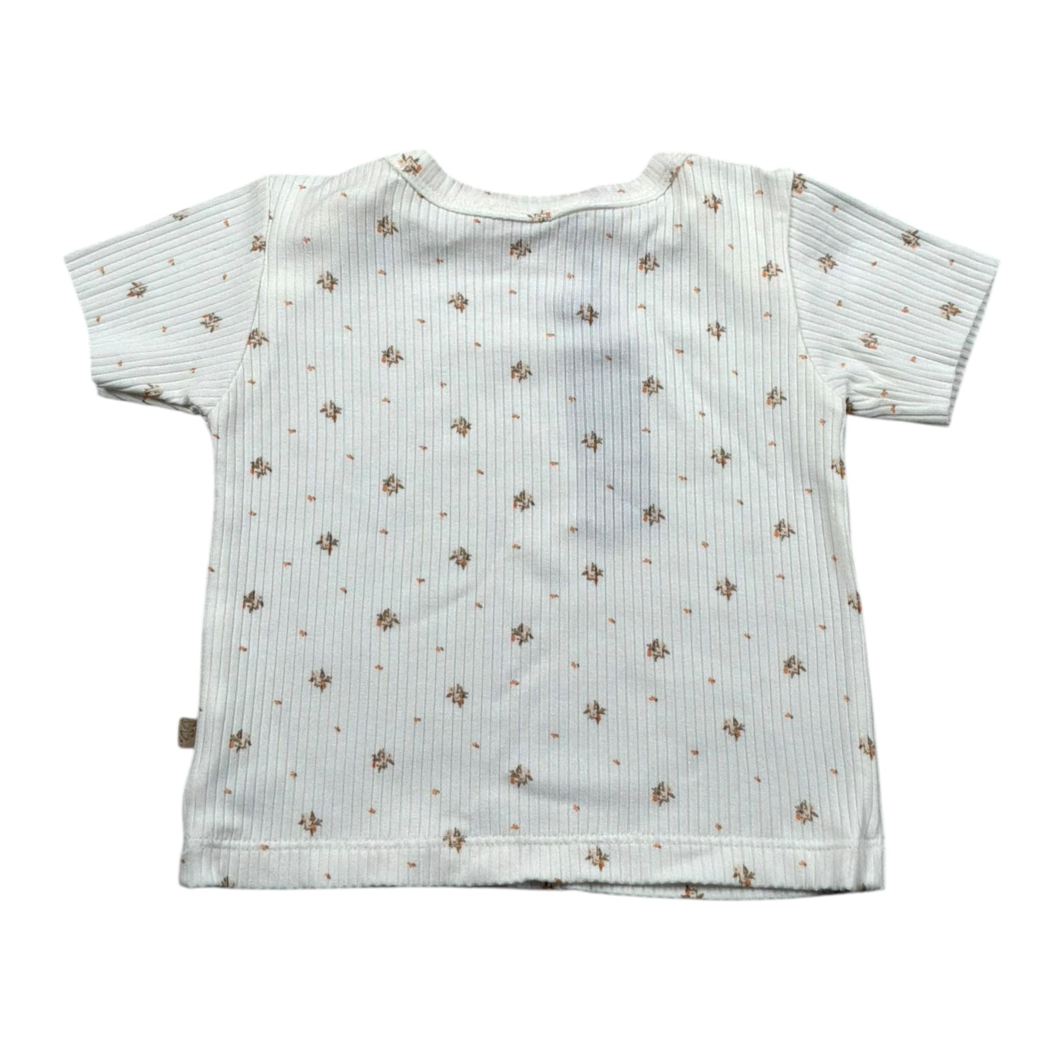 Bamboom+Babies T-Shirt Tinta Unita con Stampe per Neonata 8244 PANNA BAMBOOM+BABIES 