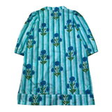 Saint Barth Abito Mezza Manica Stampa Fantasia Floreale per Bambina JUMEIRA VERDE SAINT BARTH 