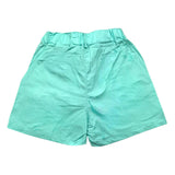 Liu Jo Short Solid Color With Elastic Waist Aqua Green For Girls