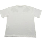 Elisabetta Franchi T-Shirt Girocollo Tinta Unita con Logo per Bambina EFTS236 PANNA ELISABETTA FRANCHI 