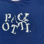 Cesare Paciotti T-Shirt Girocollo Tinta Unita con Stampa per Neonato TSP5169B BLU CESARE PACIOTTI 