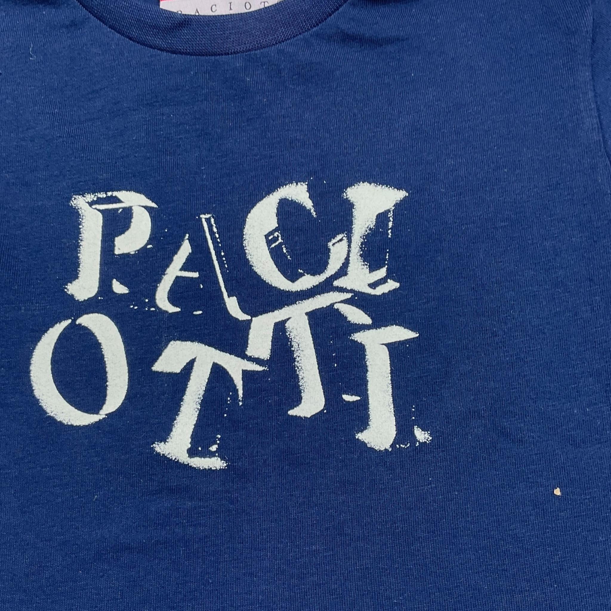 Cesare Paciotti T-Shirt Girocollo Tinta Unita con Stampa per Neonato TSP5169B BLU CESARE PACIOTTI 