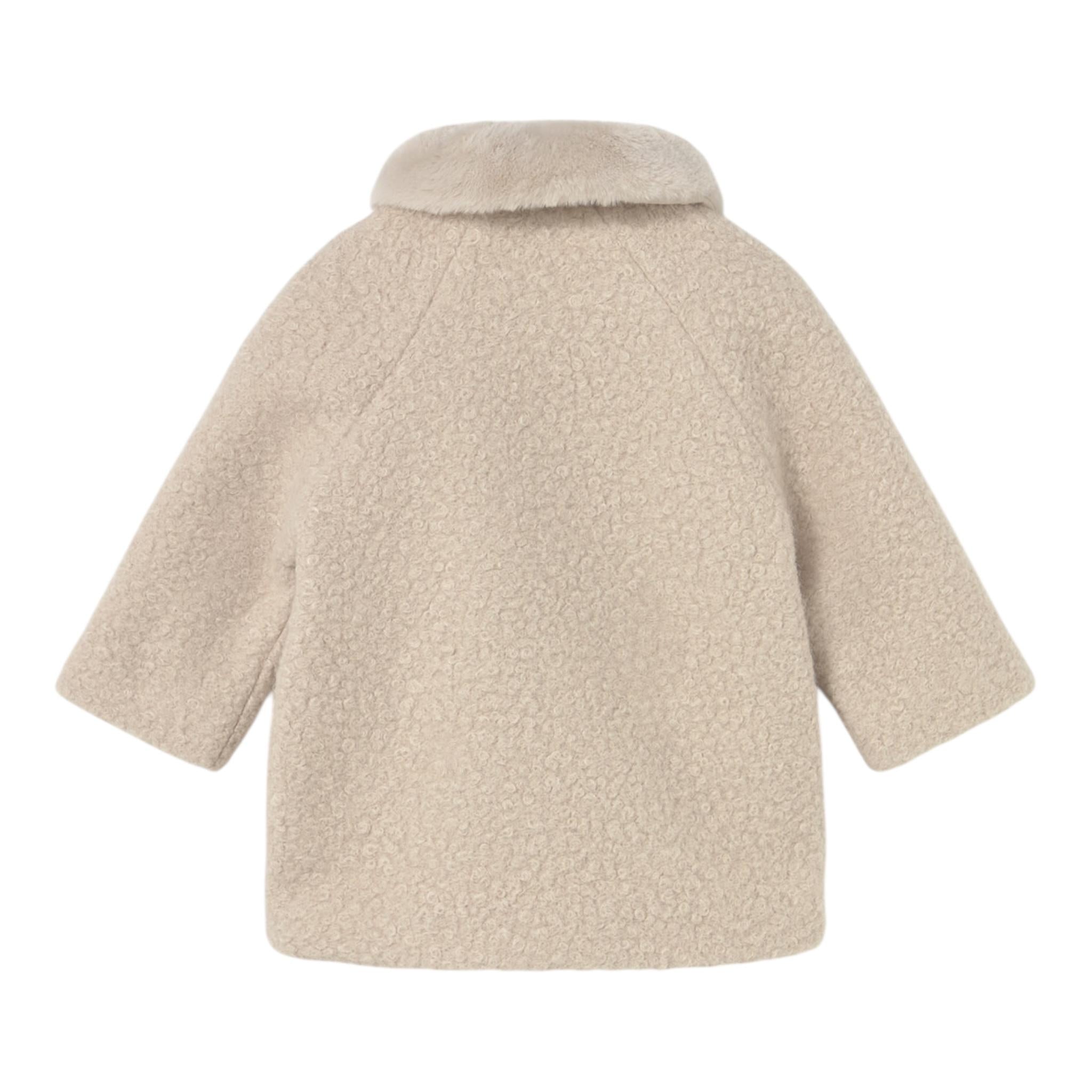 MAYORAL cappotto teddy tinta unita Beige per Bambina 4487 BEIGE MAYORAL 