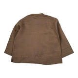 La Stupenderia Camicia Tinta Unita Manica Lunga  per Neonato TJCM75 MARRONE LA STUPENDERIA 