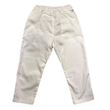 Manuel Ritz Solid Color Pants With Elastic Waist White For Newborn