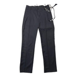Daniele Alessandrini Plain Trousers With Adjustable Waistband Black For Boys