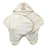 Chicco Star Shape Bathrobe White For Newborn