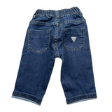 GUESS jeans tinta unita con logo Blu per Neonato N4YA03D4CA0X BLU GUESS 