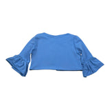 Please Coprispalle Tinta Unita  per Bambina LG25042G49 BLU PLEASE 