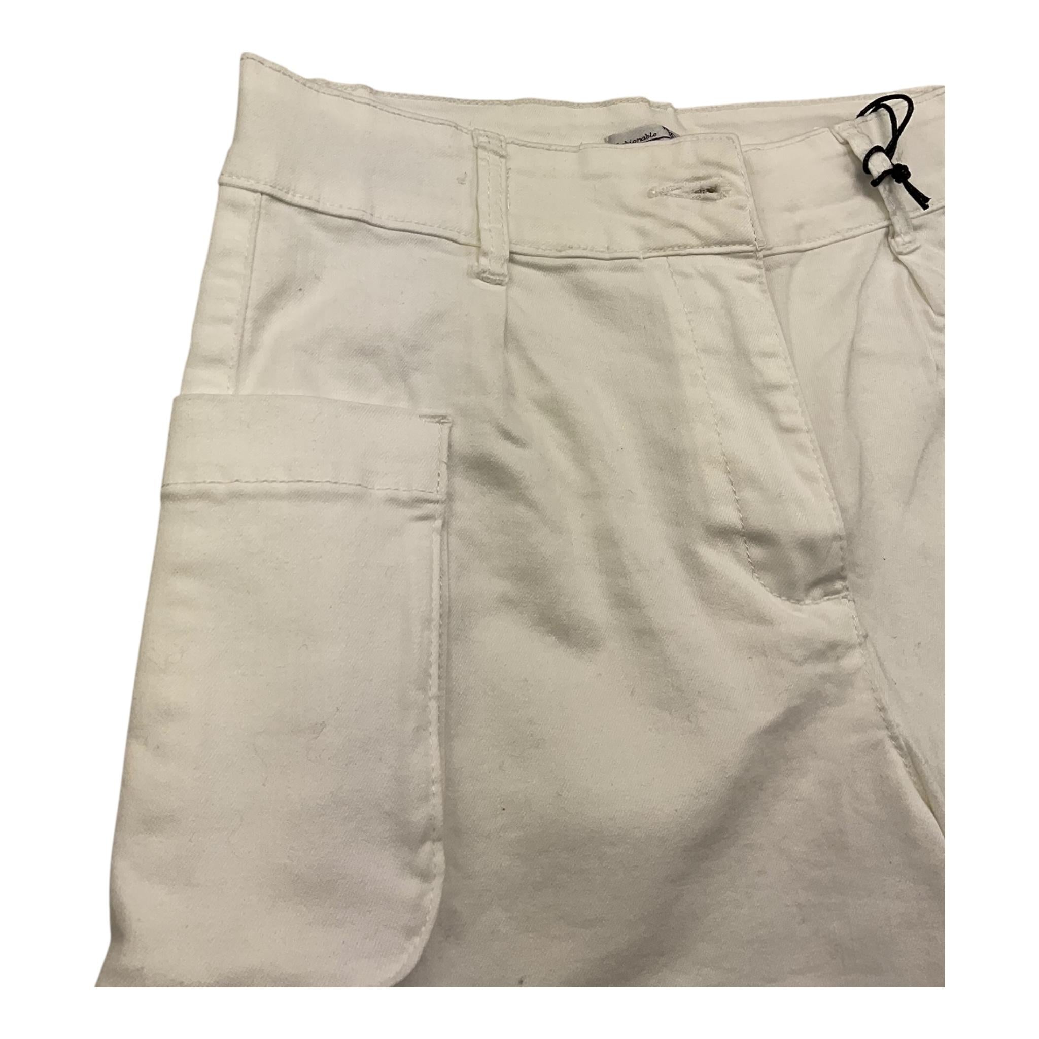 TO be too short tinta unita con girovita regolabile Bianco per Bambina TBT2452 BIANCO TO be too 