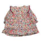 MAYORAL abito tinta unita con fantasia fiori Bianco per Neonata 2887 BIANCO MAYORAL 