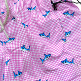 Saint Barth Costume Modello Boxer Tinta Unita con Stampa per Bambino 01059L ROSA SAINT BARTH 