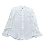 Over-D Camicia Tinta Unita Manica Lunga per Bambino OK364CM BIANCO OVER-D 