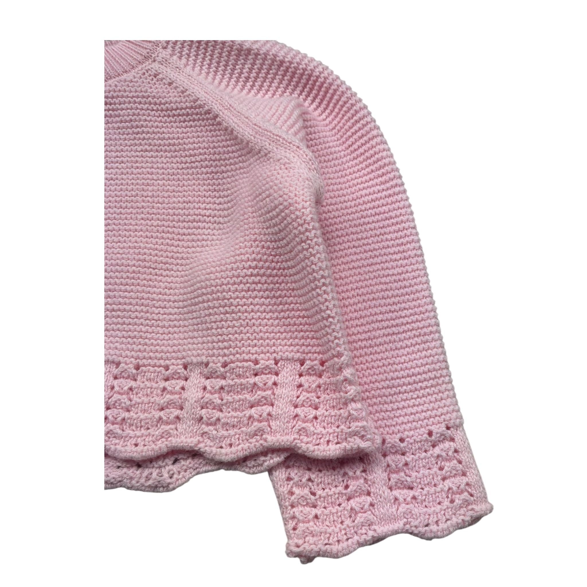 Le Bebe Coprispalle Tinta Unita per Neonata LBG6278 ROSA LE BEBE 