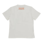 ELISABETTA FRANCHI t-shirt girocollo tinta unita cn billantini e perle Panna per Neonata EFTS202 PANNA ELISABETTA FRANCHI 