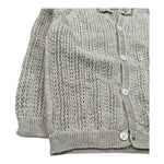 Wedoble Cardigan Tinta Unita con Trafori per Neonato V2506308AO BIEGE WEDOBLE 