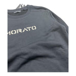 ANTONY MORATO felpa tinta unita girocollo con logo Nero per Bambino MKFL00491X NERO ANTONY MORATO 