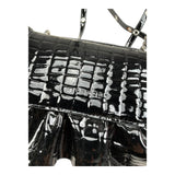 John Richmond Borsa Tinta Unita Lucida per Bambina RGP26170BO NERO JOHN RICHMOND 