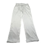 Xacus Pantalone Tinta Unita con Elastico In Vita per Bambina 85112 BIANCO XACUS 