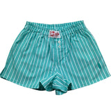 Saint Barth Short Tinta Unita con Elaatico In Vita per Bambina BODY VERDE ACQUA SAINT BARTH 