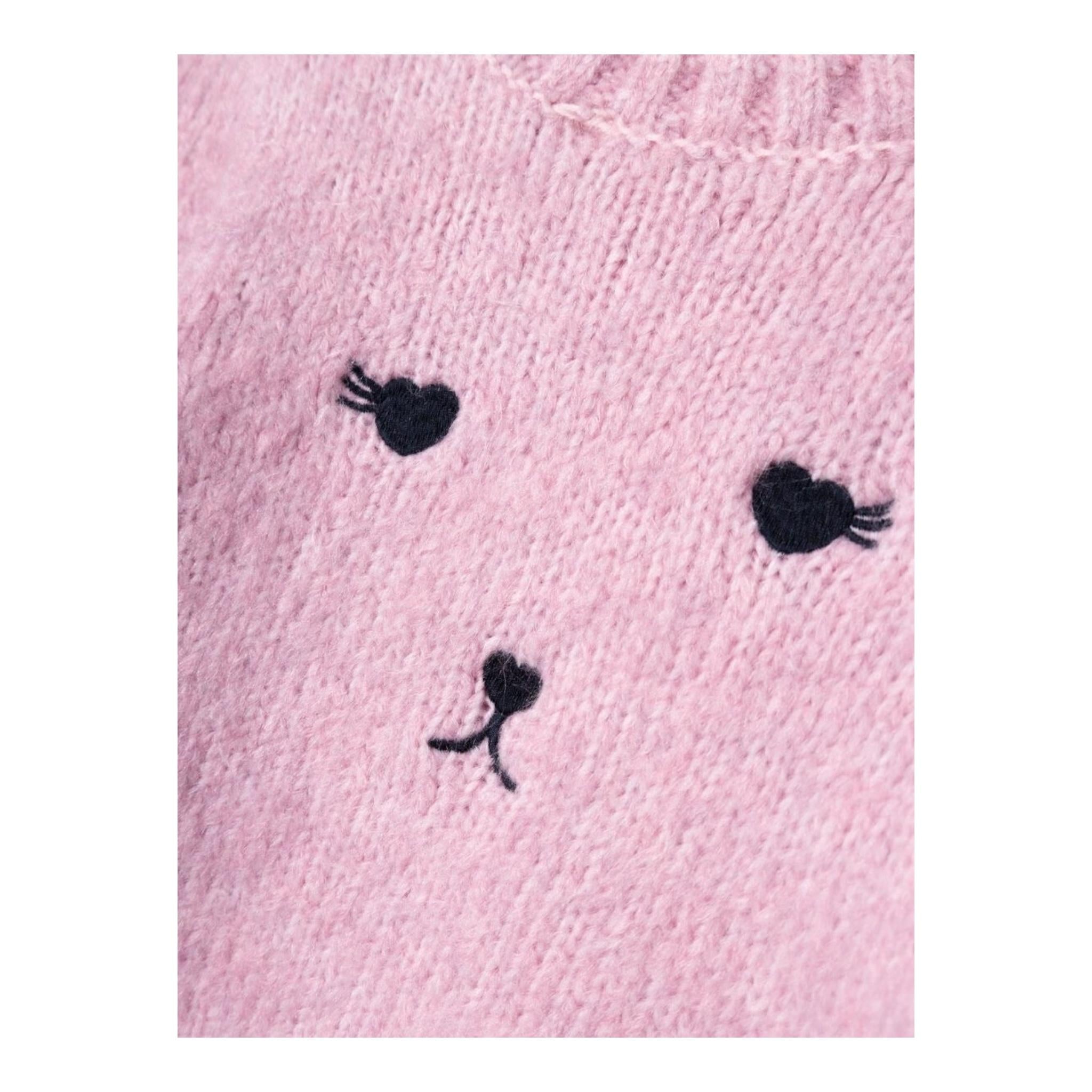 NAME IT maglia tinta unita girocollo con stampa Rosa per Bambina 13233167 ROSA NAME IT 