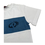 Cesare Paciotti T-Shirt Girocollo Tinta Unita con Stampa per Bambino TSP5157BJ BIANCO CESARE PACIOTTI 