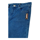 Just Cavalli Jeans Tinta Unita Modello Zampa per Neonata JIP26127JE BLU JUST CAVALLI 