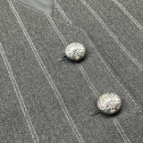 VICOLO gilet tinta unita con fantasia a righe Nero per Bambina 3141B00132 NERO VICOLO 