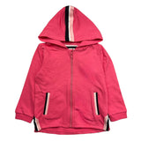 Name.It Baby Girl Solid Color Pink Zip Up Hoodie