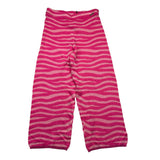 J'Aime' Fuchsia Solid Color Palazzo Pants For Girls