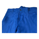 Manuel & Frank Pantalone Tinta Unita con Girovita Regolabile per Bambino MF1287R COBALTO MANUEL & FRANK 