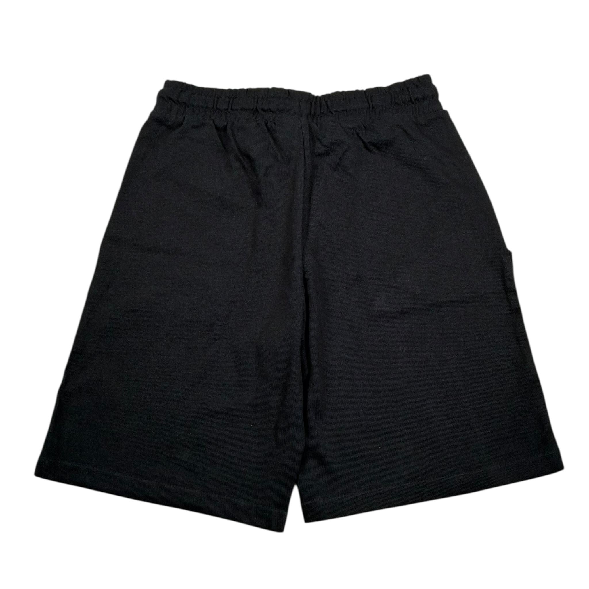 Diadora Bermuda Tinta Unita con Logo per Bambino 102181708 NERO DIADORA 