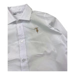 TRUSSARDI camicia tinta unita con stampa Bianco per Bambino TBA25020CA BIANCO TRUSSARDI 