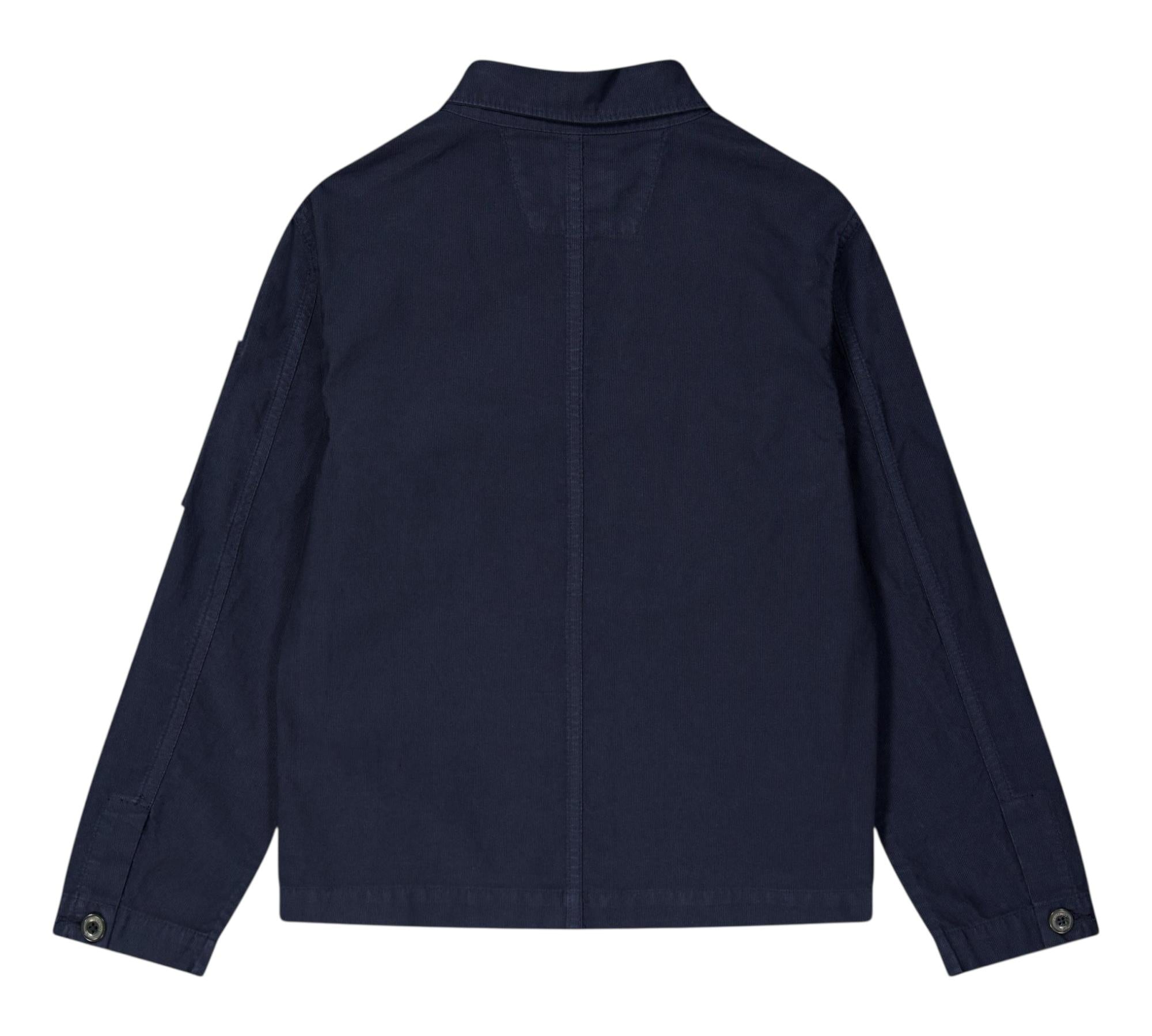 C.P. Company Camicia Manica Lunga Tinta Unita per Bambino CUA000 BLU C.P. COMPANY 