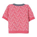 DIESEL t-shirt in maglia logata Fuxia per Bambina J01835 FUXIA DIESEL 