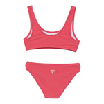 Guess Costume 2 Pezzi Fascia-Mutandina per Bambina J5GZ00 ROSA GUESS 