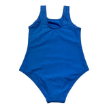 Fila Costume Intero Tinta Unita con Logo per Bambina FAK0423 COBALTO FILA 