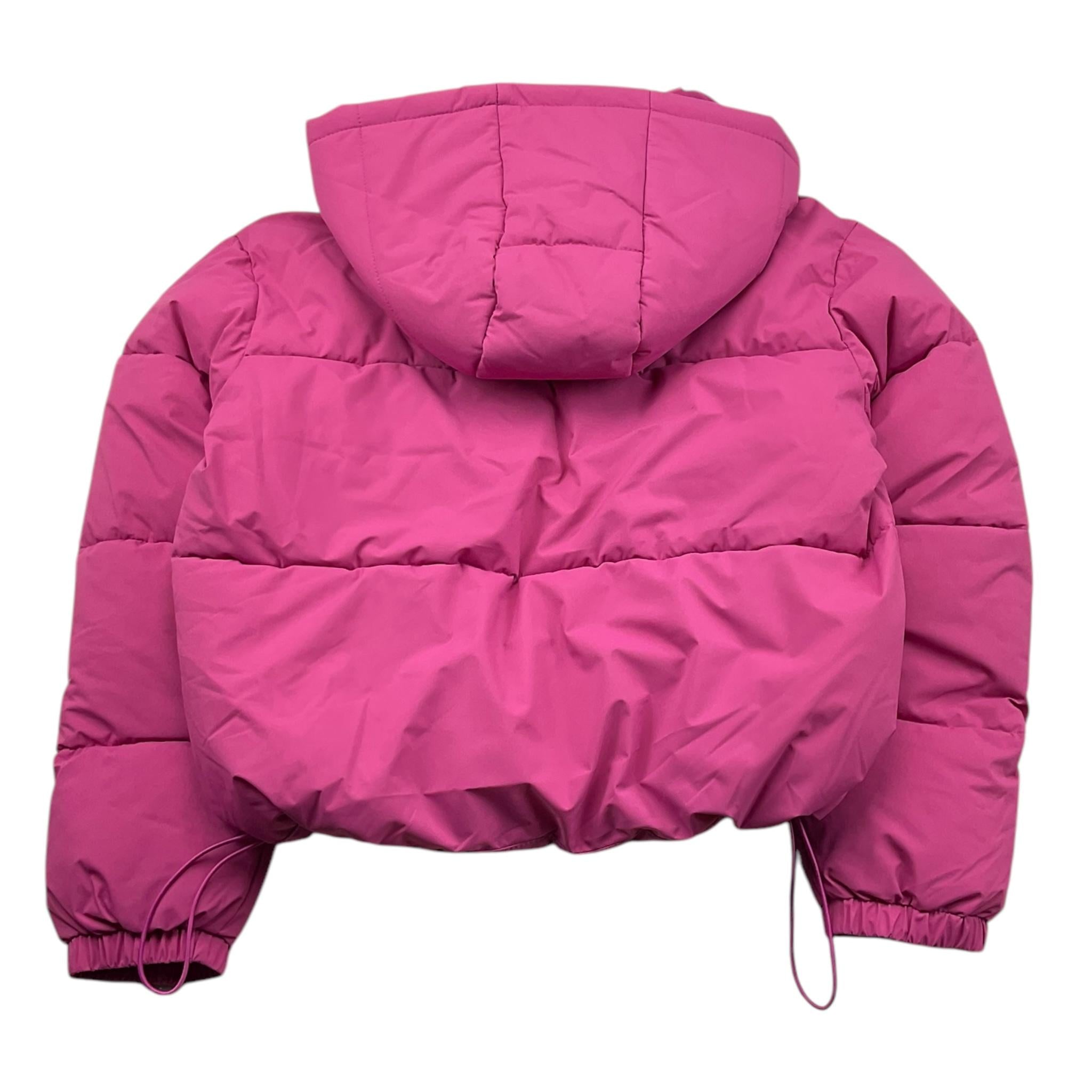 Kocca giubbino tinta unita con cappuccio Fuxia per Bambina KARLAR FUXIA Kocca 