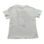 Cesare Paciotti T-Shirt Girocollo tinta unita con Stampa Bianco per Bambino TSP5165BXXX BIANCO CESARE PACIOTTI 