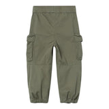Name It Pantalone tinta unita con Elastico In Vita Verde per Bambino 13224967 VERDE NAME IT 