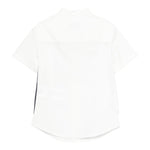 Fay Camicia Tinta Unita con Panciotto Incorporato Fantasia A Righe per Bambino FW5P41J BIANCO FAY 